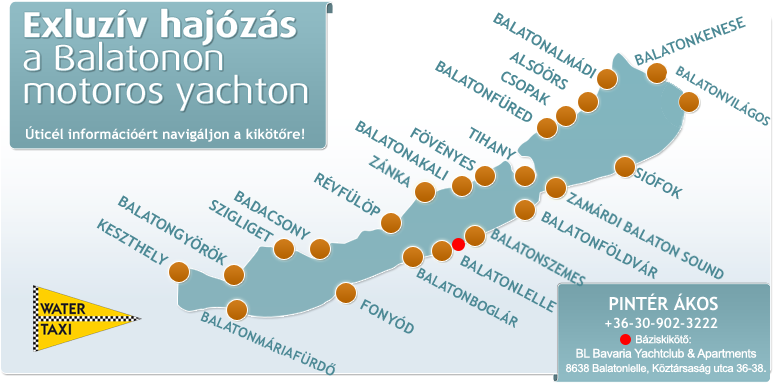 balaton térkép
